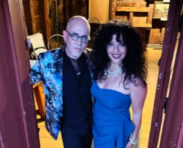 Guy Few (Piano) and Julie Nesrellah (Mezzo-Soprano). Copyright © 2024 Mathew Ariss